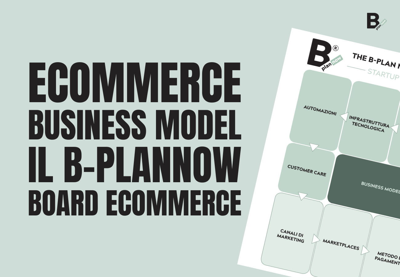 Ecommerce business model il B-PlanNow Board Ecommerce