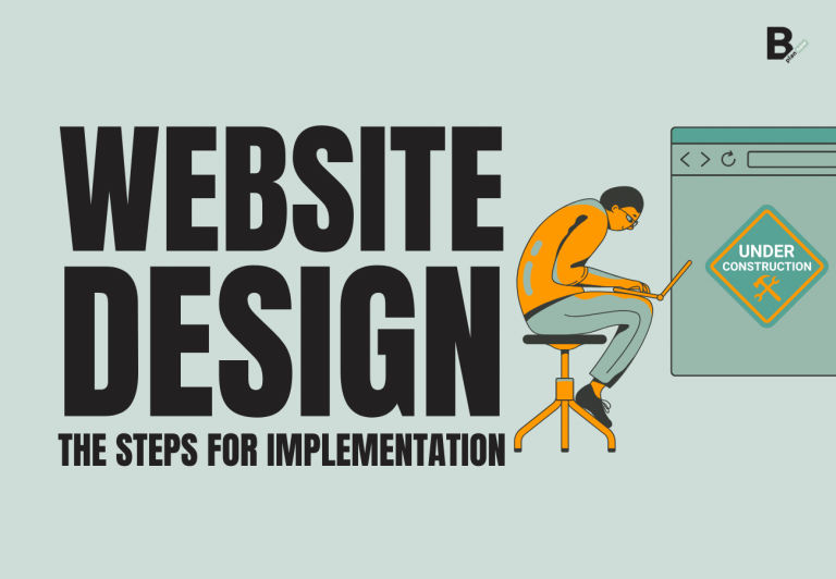 Website design the steps for implementation