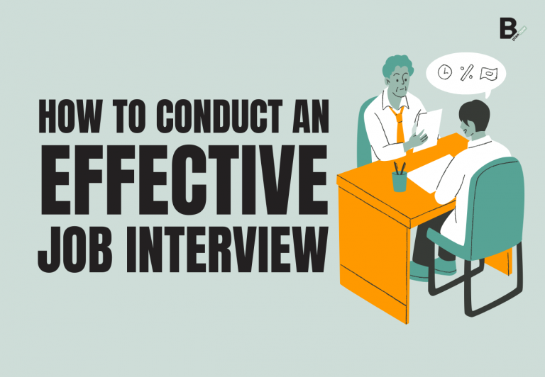 How to conduct an effective job interview