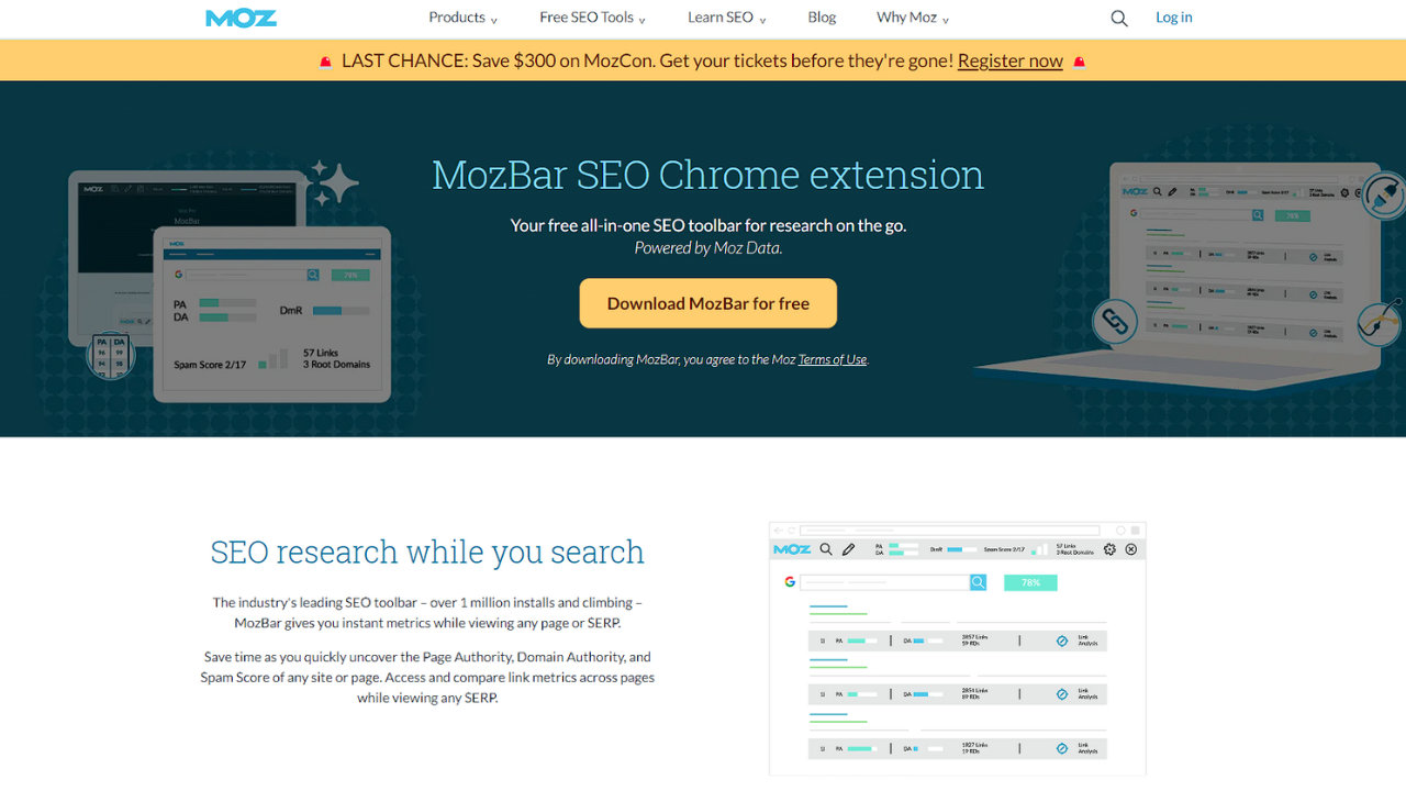MozBar